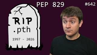 RIP python .pth files
