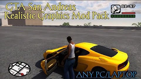 GTA San Andreas Realistic Vehicle Graphics Mod Pack Any PC Laptop