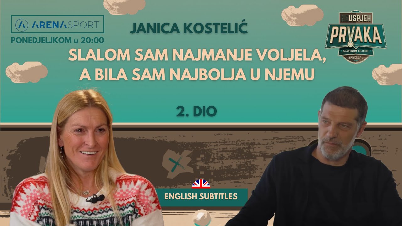 Janica Kostelić kod Slavena Bilića | Neuspjeh prvaka #10