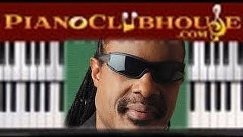 ♫ How to play "SUPERSTITION" by Stevie Wonder (easy piano lesson tutorial)