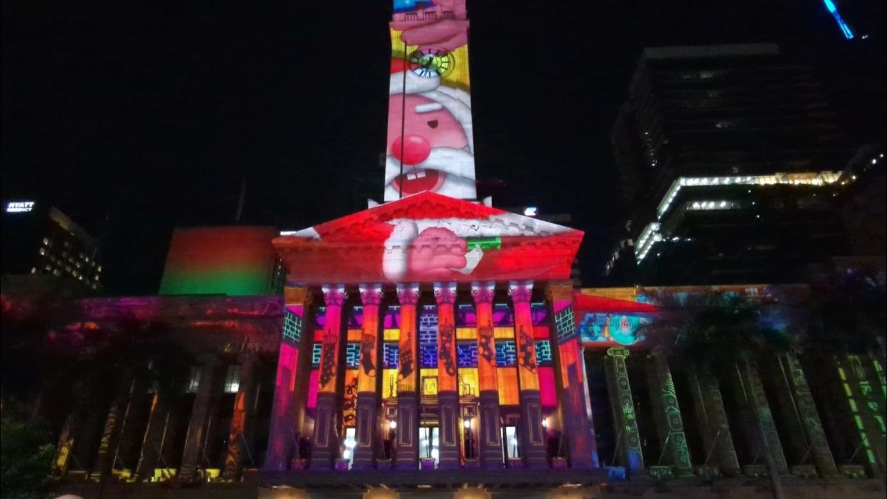 Christmas Lights in Brisbane City YouTube