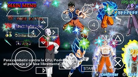 New FULL 3D MENU + ISO ☆DBZ TTT☆ With Hakaishin Toppo and more! Download