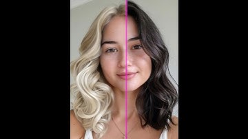 How to change hair colour in photoshop #photoshop #haircolor #photoshorts