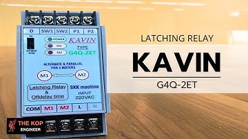 สลับการทำงานของปั๊มน้ำง่ายๆ ด้วย Latching Relay