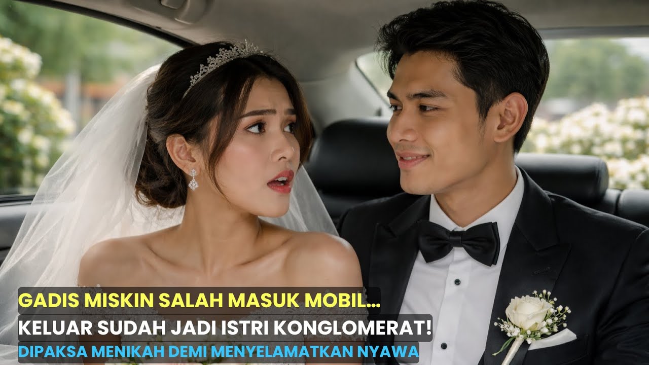 Salah Masuk Mobil Pengantin BOS KAYA, Gadis Miskin ini terpaksa Gantikan Mempelai Wanita Yang Kabur