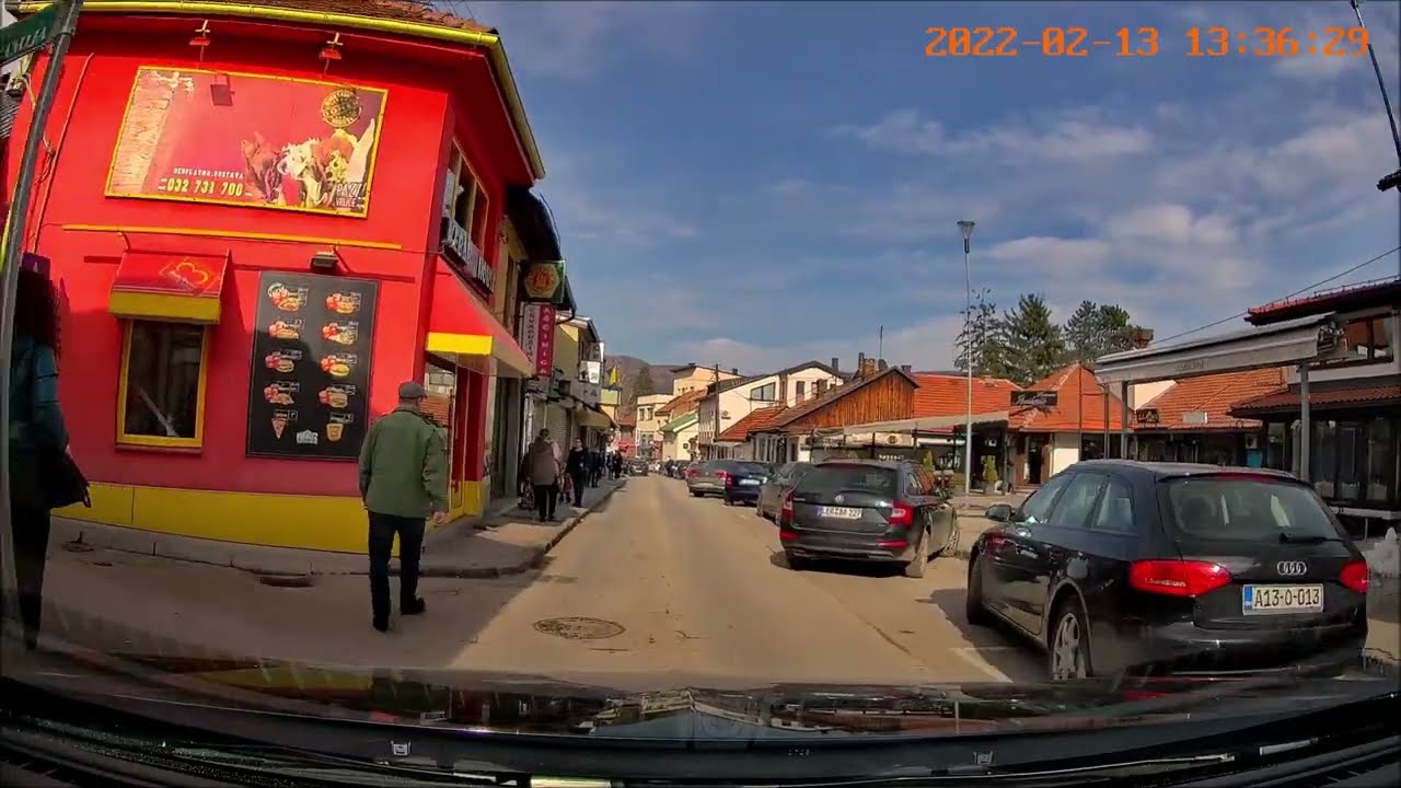 Vožnja: Đir kroz Visoko #february #2022 #dashcam #visitbosnia #visitvisoko #tuneliravne #parkravne