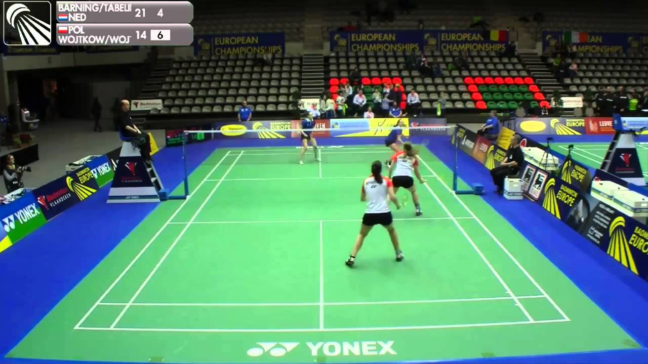 GROUP - WD - S.Barning / I.Tabeling (NED) vs A.Wojtkowska / A.Wojtkowska(POL) - EMTC 2015