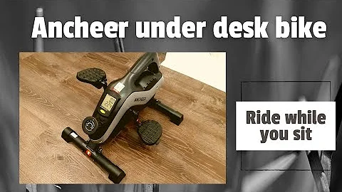 Ancheer under desk bike exerciser product review: ...