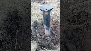 Тупая ручная работа! 😎Как не надо закручивать сваи! 🤔