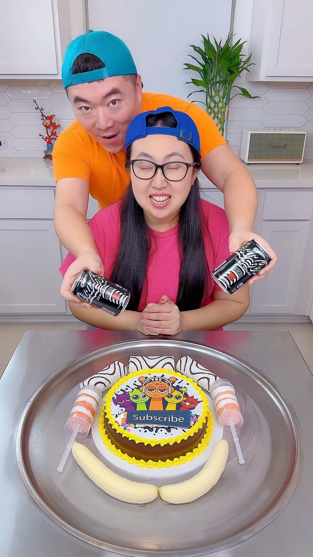 Sprunki Game chocolate cake vs random food ice cream challenge!? #funny by Ethan Funny Family