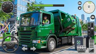 Modern Garbage Truck Simulator 3D | City Trash Truck Driving Game | Android Gameplay 2026 screenshot 5