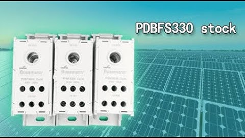 PDBFS330 stock Bussmann Power Distribution Block