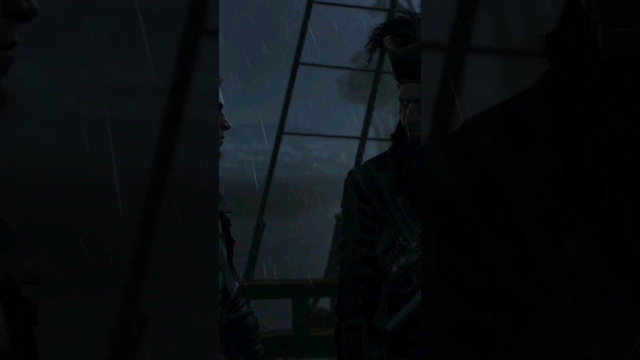 Assassin's Creed Black Flag. Edward Kenway & Blackbeard. 