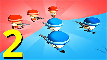 🪖 Draw Army: State Survivor 🔥 GAMEPLAY Part 2 Levels 9-17 (Android, iOS)