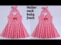 Full circle umbrella frock with halter neck cutting&stitching/4-5 year old girl cutting&stitching