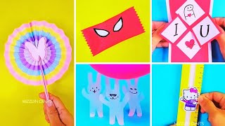 13 Easy Paper Craft Ideas To Do When You're Bored / How To Make / Creative Things! / School Project 
