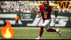 Michael Wiley FULL Preseason Highlights 👀🔥|| NFL Preseason 2024 || thumbnail