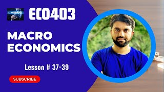 ECO403 Lesson 37 - 39: Consumption Theories || Macroeconomics || Short Lecture