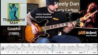 Steely Dan Third World Man Larry Carlton Guitar Solo WIth TAB
