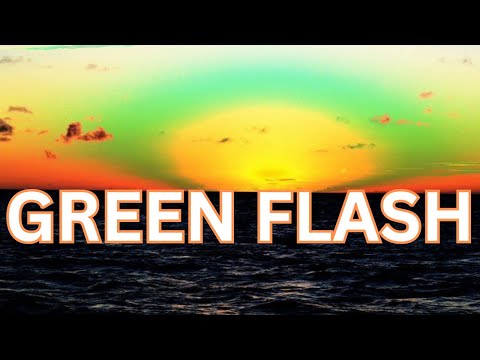 🌅💚 Chasing the Elusive: Witnessing the Green Flash at Sunrise or Sunset 🌿🔆