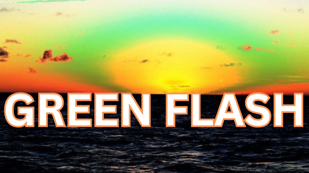 🌅💚 Chasing the Elusive: Witnessing the Green Flash at Sunrise or Sunset 🌿🔆