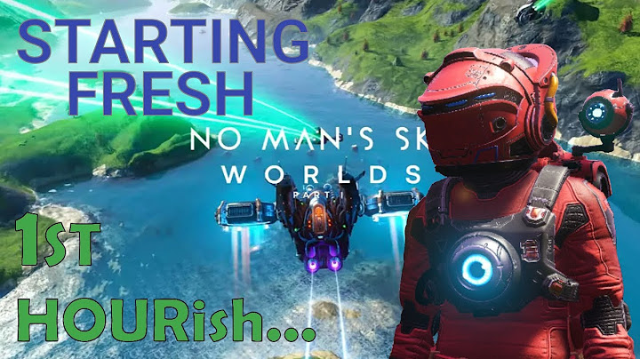 Starting from Scratch in No Mans Sky Worlds Part 1 | 1 Hour Gameplay