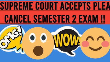 Supreme Court Accepts Plea Cancel Semester 2 Exams | ICSE Class 10 & 12 | Semester 2 Exams News CBSE