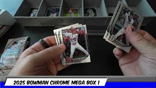 2025 Topps Bowman Chrome Mega Box 1