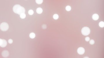Slow Bokeh Pink Background Loop Motion Graphics Soft Falling Fly White Bokeh Video Background Loop