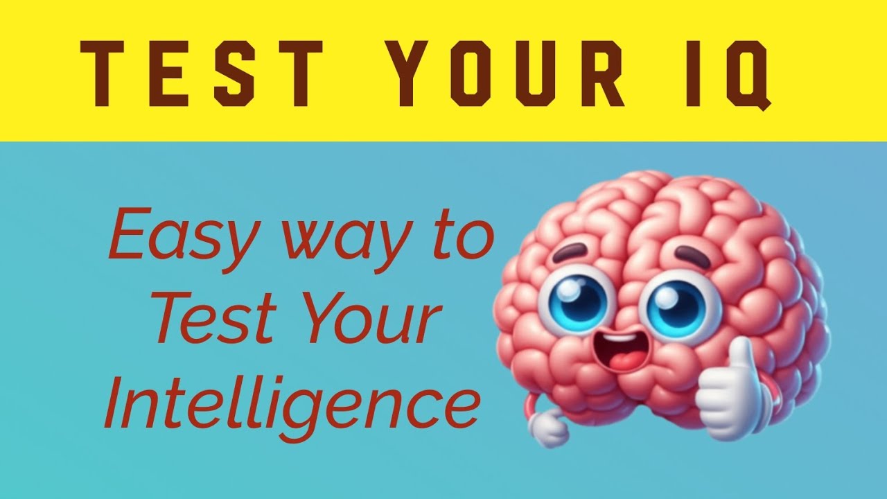 Take the IQ Test | Test your Intelligence | IQ Challenge - YouTube
