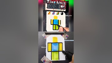 Drawing Noob in 30Sec(Roblox) - Remake by Rifaruu