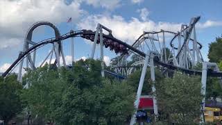 Hersheypark Great Bear Off-Ride Footage (No Copyright)
