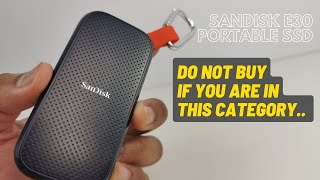 Sandisk E30 Portable SSD Drive (1TB) - YouTube