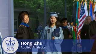 Columbia University School of Professional Studies Spring 2018