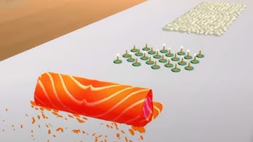 Sushi Roll 3D Gameplay | Part #3 (Android,iOS)