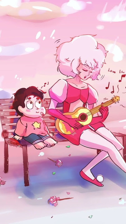 Steven and Pink diamond (rose) it true kinda love
