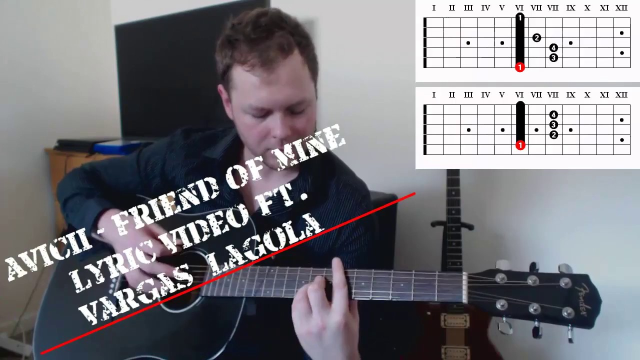 Avicii Friend Of Mine How To Play On Guitar Youtube