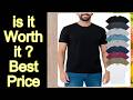 Review INTO THE AM Mens T Shirts Soft Cotton Blend Crew Neck Tee S To 4XL !! Important Information