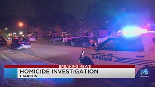 Hampton Police investigate homicide on W. Chamberlin Ave.