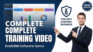 📢 EvolCRM Software- CRM Software Demo & Training Video for Pest Control & Service based business 📢