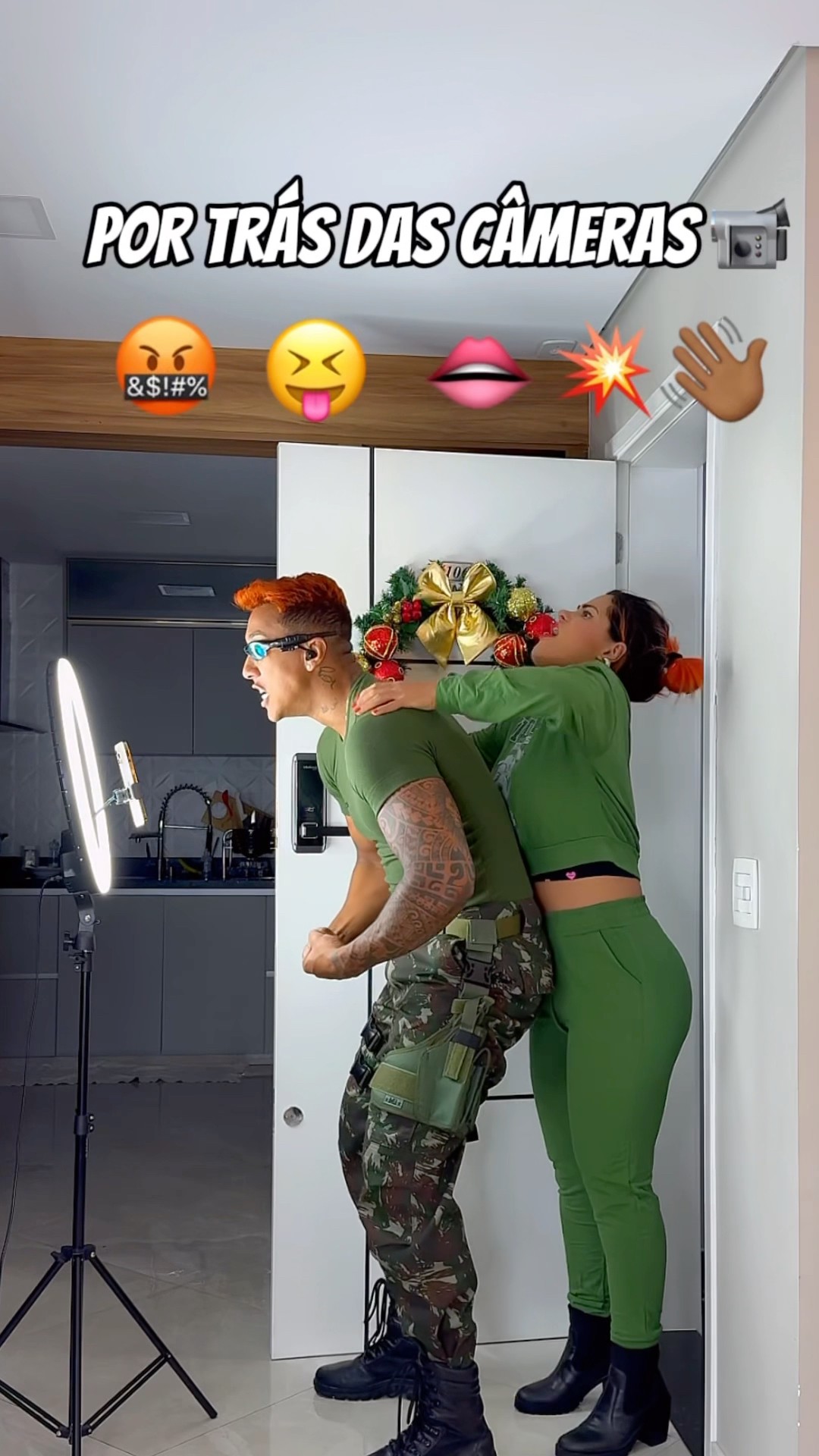 Quem quer o RESULTADO?​⁠@mayca.brasil #backstage #funny #funnymemes #apollosant #trend #short