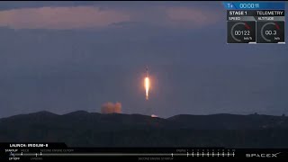 Raw Video: SpaceX Launches Communication Satellites From Vandenberg AFB