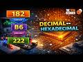 Lecture 1.2 – Decimal to Hexadecimal & Hexadecimal to Decimal | Step-by-step tutorial