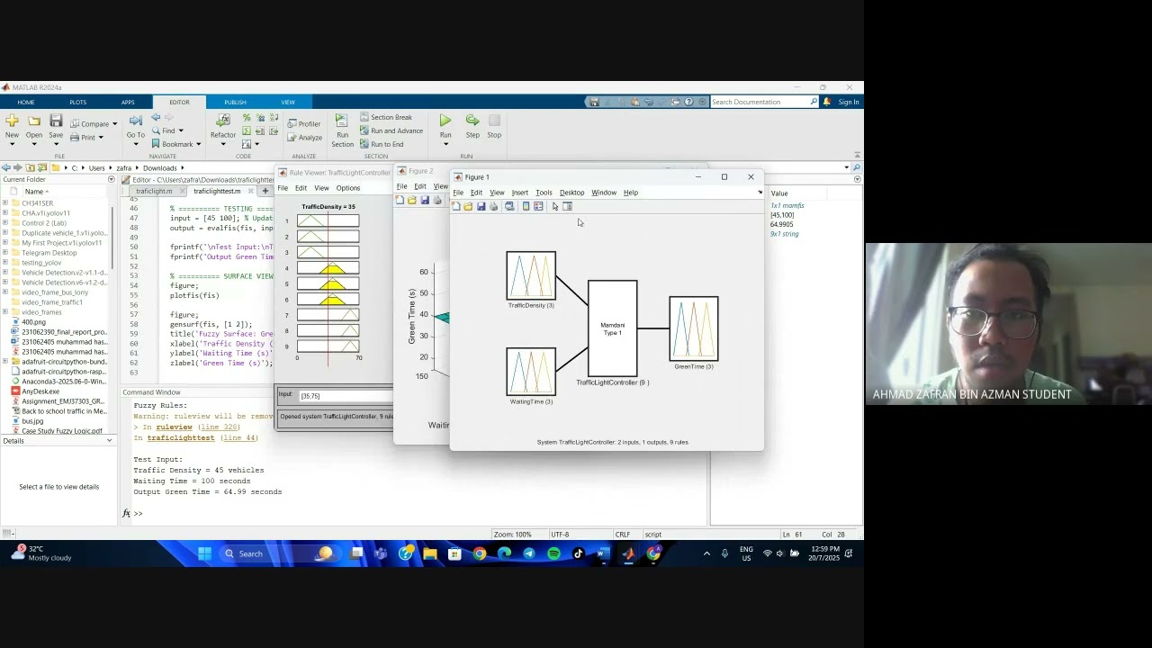Fuzzy Logic Case Study : Fuzzy-Based Smart Intelligent Traffic Light System