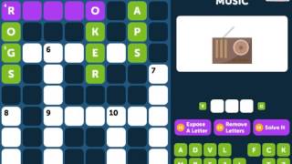 Crossword Quiz MUSIC Level 7 - Walkthrough