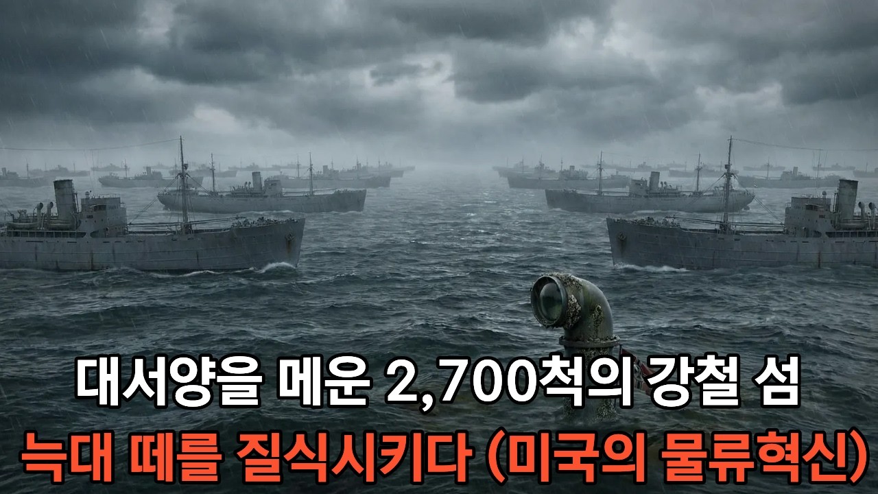 전쟁은 무기가 아니라 물량으로 하는 것임을 증명한 배. 나치를 무너뜨린 인류사 최고의 물류 전쟁 이야기를 들려드립니다.