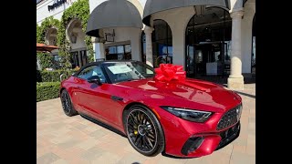 New 2026 Mercedes SL63 AMG Roadster Luxury Performance Car #cars #sportscar #supercar #mercedesamg 