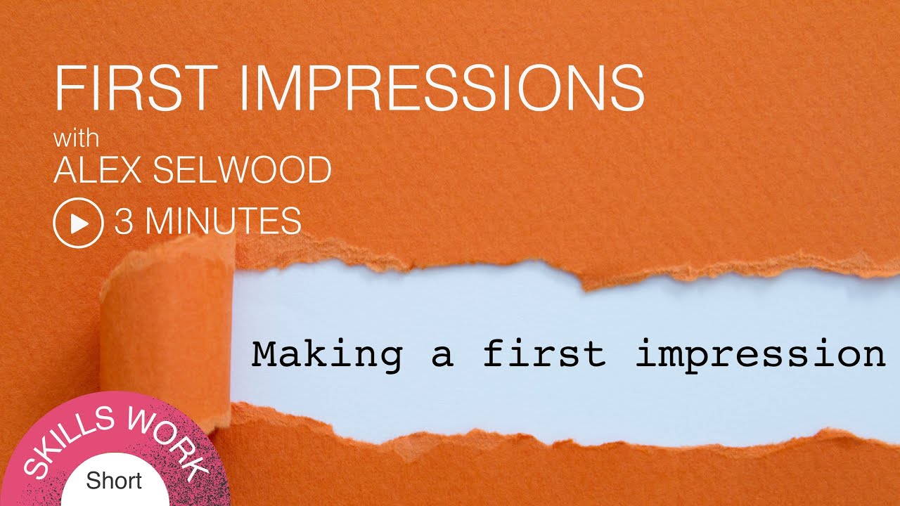 How to make a good first impression? - YouTube