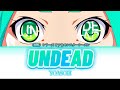 【Lyrics Video】UNDEAD - YOASBI [ Jan/Rom/Eng ] 『〈物語〉シリーズ オフ＆モンスターシーズン 主題歌』
