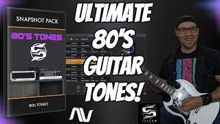 EFFORTLESS 80's GUITAR TONES / New Snapshot Pack From Audio Assault and Seacow Cabs
